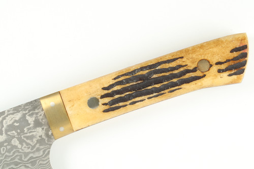Takeshi Saji Japan Stag Bone Chef 270mm Japanese Damascus Kitchen Cutlery Knife