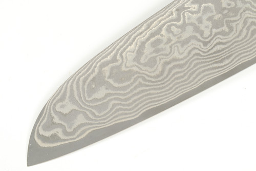 Takeshi Saji Japan Stag Bone Santoku 180 Japanese Damascus Kitchen Cutlery Knife