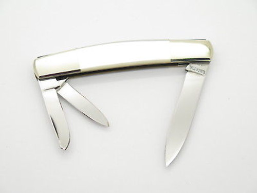 Vtg Parker Seki Japan Congress Whittler Pearl Mop Folding Pocket Knife
