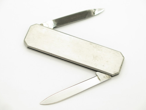 Vtg 1970a Ferdinand Everts Sohn FES Rostfrei German Stainless Folding Pocket Knife