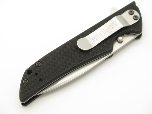 2008 Kershaw 1760 Skyline Black G10 Folding Linerlock Pocket Knife