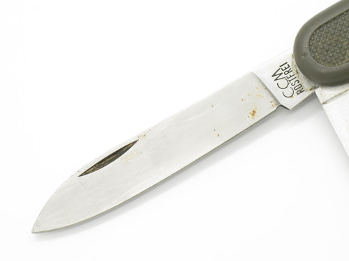 Vtg CCM Rostfrei German Soldier 4.25" Folding Swiss Army Folding Surplus Knife