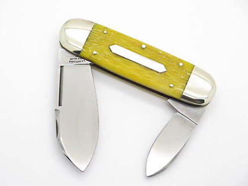 Little Valley Case XX 6250 Yellow Sunfish Elephant Toenail Knife Sn 02