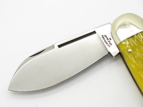 Little Valley Case XX 6250 Yellow Sunfish Elephant Toenail Knife Sn 02