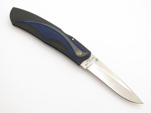 Vtg Browning 240 Sporter Hiro Seki Japan Violet Folding Lockback Pocket Knife