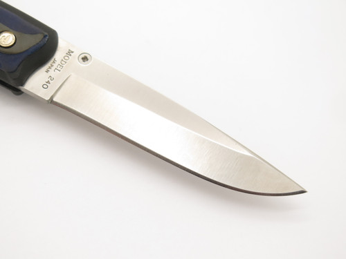 Vtg Browning 240 Sporter Violet Hiro Seki Japan Folding Lockback Pocket Knife