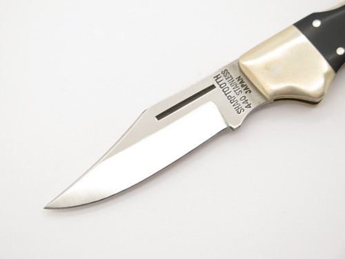 Vtg '80s Explorer Sharptooth 11-395 Imai Seki Japan 3" Folding Lockback Knife