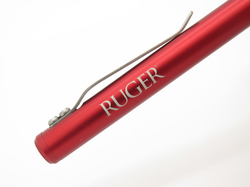 CRKT Ruger Bolt Action Tactical Pencil 5.5" Red Aluminum Body