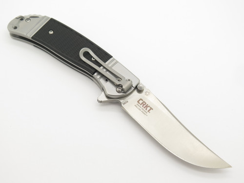 CRKT Ruger R2302 Ken Onion 4.3" Hollow Point Folding Pocket Knife