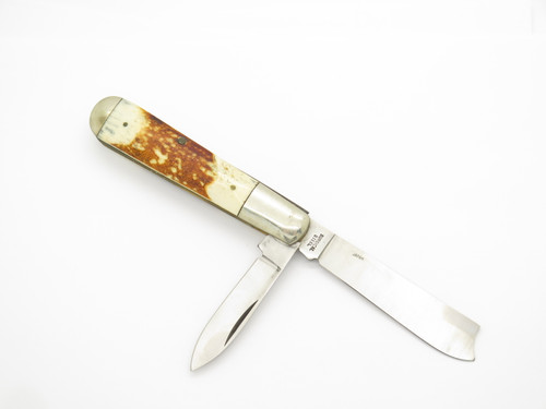 Vtg 1980s Frost Cutlery Seki Japan 3.75" One Arm Pillbuster Folding Pocket Knife