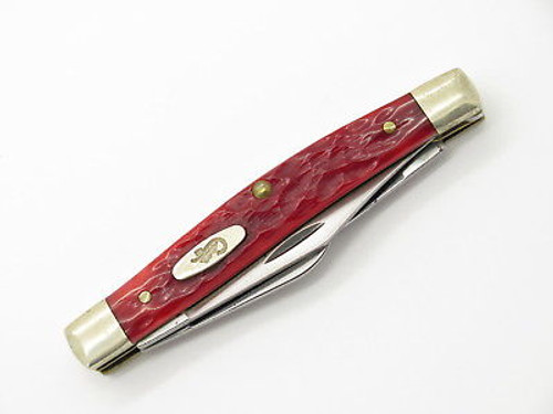 2007 Case XX 6344 CV Red Bone Small Stockman Folding Pocket Knife