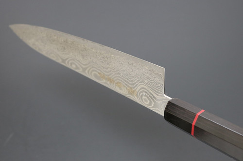 Kanetsune Japan KC-842 Namishibuki Kiritsuke-Gyutou 210mm Damascus Kitchen Knife