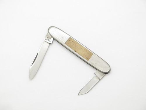 Vintage '70s P-665S/FSeki Japan 3.25" Stainless Steel Small Folding Pocket Knife