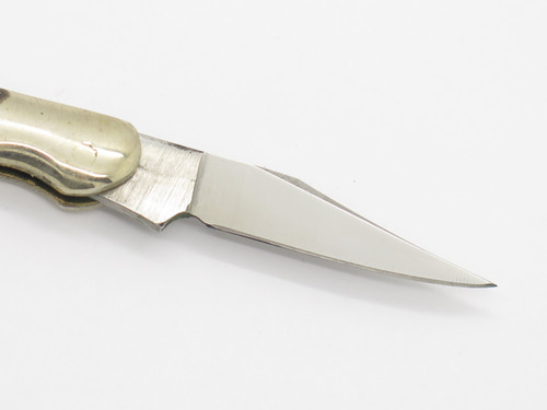 Vintage 1980s Frost Seki Japan Miniature 2.25" MOP Lockback Folding Pocket Knife