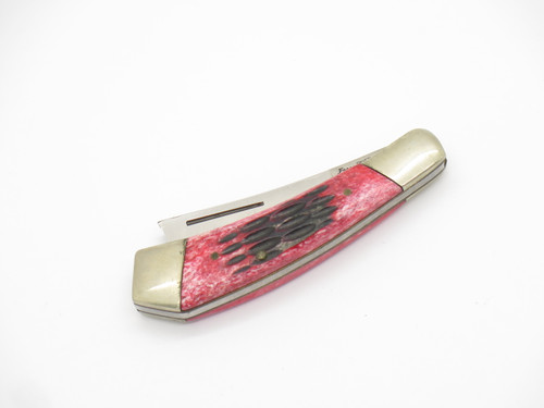 Vintage 1980s Frost Cutlery Razor Seki Japan 3" Pink Bone Folding Pocket Knife