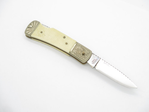 Vintage 1980s Sam McDowell Seki Japan Unfinished 2.75" Lockback Pocket Knife