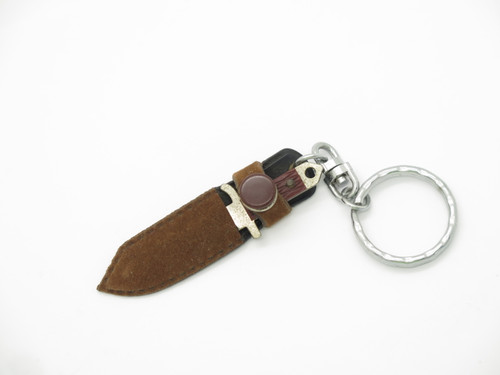 Vintage El Patio Ranch Seki Japan Proto Miniature Mini 2.3" Keychain Fixed Knife