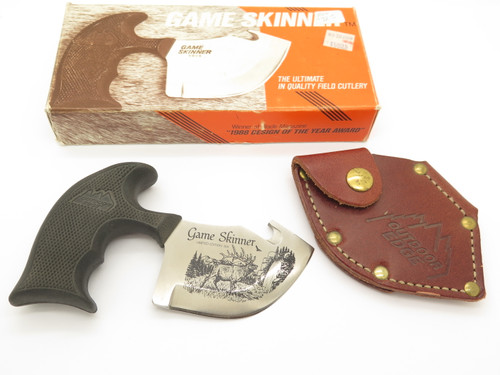 Vtg 1991 Limited Outdoor Edge Skinner Seki Japan Fixed Gut Hook Hunting Knife