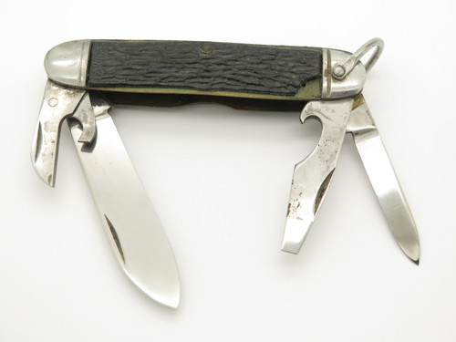Vintage 1940s-50s Camillus New York Multi Tool Folding Pocket Camp Knife