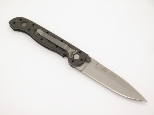 CRKT 10s Carson Design M16-03 4.62" Gray Aluminum Linerock Folding Pocket Knife