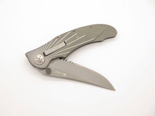 CRKT 7343 Elishewitz E-Lock 4.25" Starlight AUS-8 Folding Pocket Knife