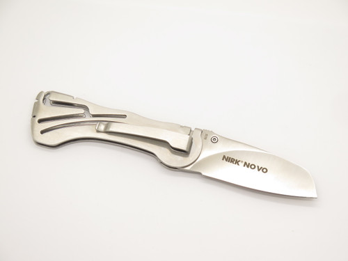 CRKT 5170 Nirk Novo 3.75" Stainless Steel Lockback Folding Pocket Knife