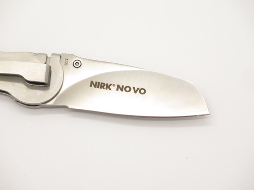 CRKT 5170 Nirk Novo 3.75" Stainless Steel Lockback Folding Pocket Knife