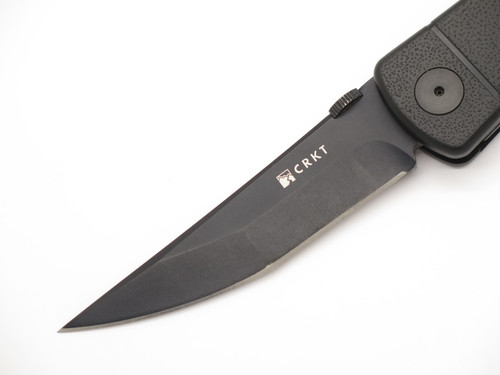 CRKT 2903 Williams Hissatsu 5" Black Handle Folding Linerlock Pocket Knife