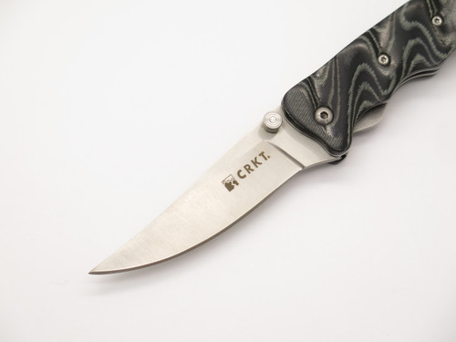 CRKT 7450 Gallagher Rave Assisted 3.62" Micarta Folding Linerlock Pocket Knife