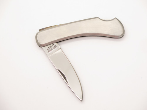 Vintage Explorer 11-350 Seki Japan Gent Folding Lockback Stainless Pocket Knife