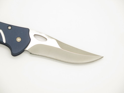 2016 Buck 715 Ascend LT 4.5" Blue Handle Lockback Folding Pocket Knife