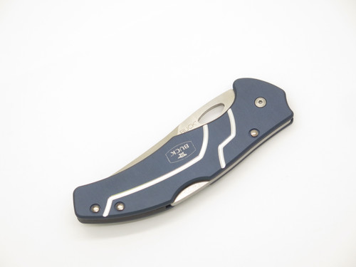 2016 Buck 715 Ascend LT 4.5" Blue Handle Lockback Folding Pocket Knife