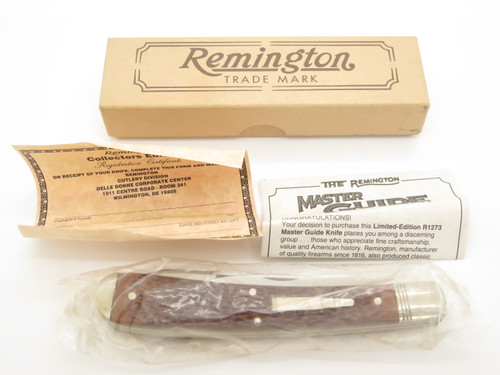 1995 Remington UMC R1273 Master Guide Bullet USA Trapper Folding Pocket Knife