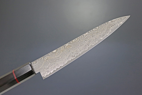 Kanetsune Seki Japan KC-814 Namishibuki Damascus 135mm Kitchen Paring Knife