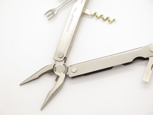 Leatherman Flair Corkscrew USA Stainless Folding Multi Tool Knife Pliers