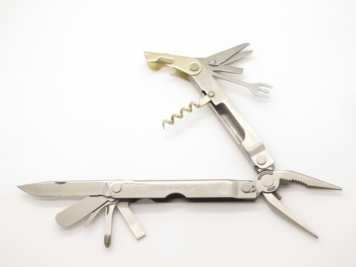 Leatherman Flair Corkscrew USA Stainless Folding Multi Tool Knife Pliers