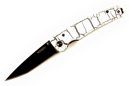 Mcusta MC-4BC-D3 Seki Japan Limited Katana White/Black Tanto Pocket Knife