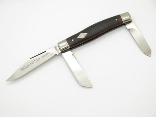 Vintage 1960s Imperial Diamond Edge 860DE USA 3.8" Folding Stockman Pocket Knife