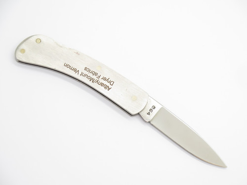 Vintage Albany Camillus 864 USA 3.12" Stainless Folding Pocket Knife