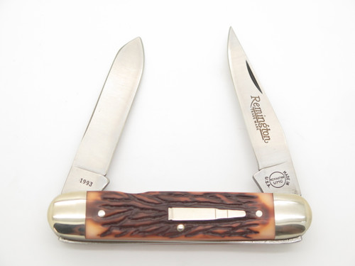 1993 Remington R4356 Bush Pilot Bullet USA Delrin Muskrat Folding Pocket Knife