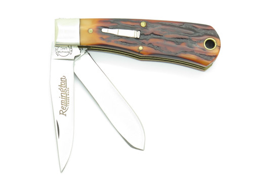Vintage 1991 Remington R1178 Mini Trapper USA 440 Delrin Folding Pocket Knife