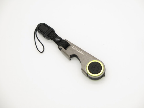 Gerber GDC Zip Light Miniature 3.25" Flashlight Multi Tool Zipper Pull