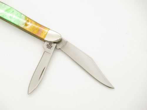 Case XX 9220RB USA Rainbow Corelon Peanut Folding Pocket Knife Limited 1/500