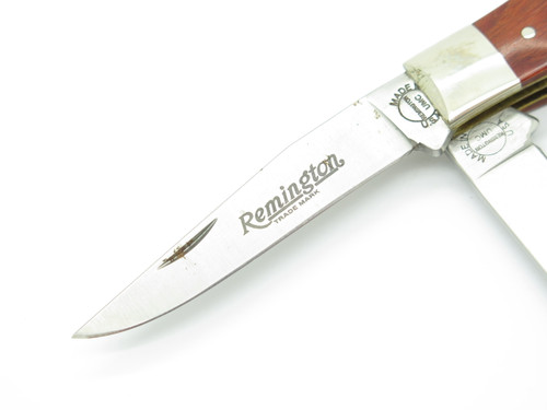 Vintage 2003 Remington R1178C Pioneer USA Wood Trapper Folding Pocket Knife