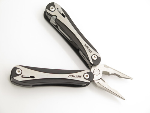 Gerber Method 4" Needlenose Plier Multi Tool Side Lock Folding Knife