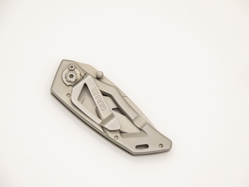 Gerber Stainless Steel Small 3.12" Framelock Folding Pocket Knife