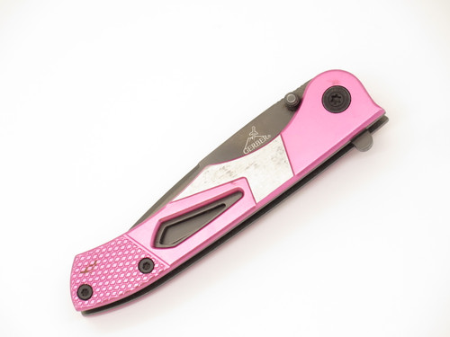 Gerber Pink Aluminum Linerlock 3.5" Folding Pocket Knife