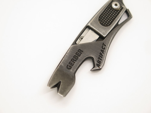 Gerber Artifact Stainless Small 3.62" Fixed Multi Tool Pocket Knife Pry Razor