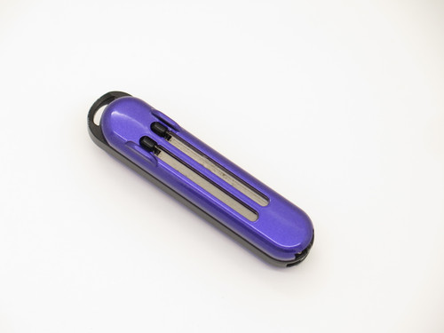 Gerber Keystyle 2.62" Purple Multi Tool Keychain Folding Pocket Knife