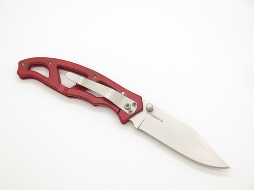 Gerber Paraframe 4660417A Red 4.12" Framelock Folding Pocket Knife